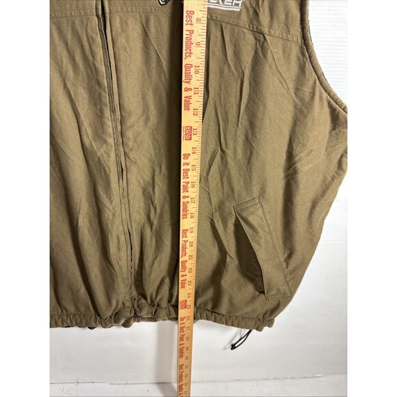 Scent Blocker Camo Sherpa Vest Mens 2 XL Reversible Wind Blocker Waterproof - Picture 9 of 12